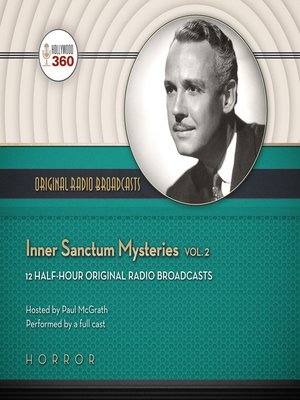 cover image of Inner Sanctum Mysteries, Volume 2